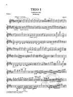 Johannes Brahms: Piano Trios (noty na housle, violoncello, klavír)