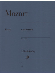 W.A. Mozart: Piano Trios (noty na housle, violoncello, klavír)
