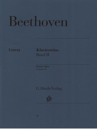 Ludwig van Beethoven: Piano Trios II (noty na housle, violoncello, klavír)