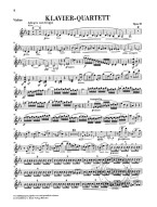 Johannes Brahms: Piano Quartet In C minor Op.60 (noty na housle, violu, violoncello, klavír)