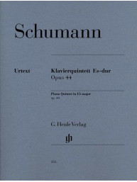 Robert Schumann: Piano Quintet E flat major op. 44 (noty pro smyčcový kvartet, klavír)