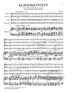 Robert Schumann: Piano Quintet E flat major op. 44 (noty pro smyčcový kvartet, klavír)