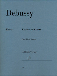 Claude Debussy: Piano Trio In G (noty na housle, violoncello, klavír)