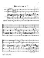 Joseph Haydn: Divertimenti for Piano (noty na housle, violoncello, klavír)