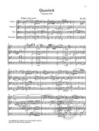 W.A. Mozart: String Quartets Volume III - Study score (noty pro smyčcový kvartet)