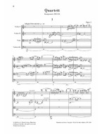 Jevgenij Kissin: String Quartet Op. 3 - Study score (noty pro smyčcový kvartet)