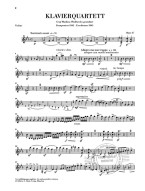 Robert Schumann: Piano Quartet In E Flat Op. 47 (noty na housle, violu, violoncello, klavír)