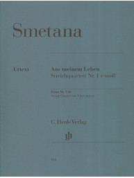 Bedřich Smetana: From My Life / Z mého života (noty pro smyčcový kvartet)