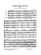 Ludwig van Beethoven: String Quartets op. 18, WoO 209, op. 14/1 - Study score (noty pro smyčcový kvartet)