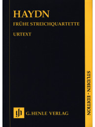 Joseph Haydn: Early String Quartets Volume I - Study score (noty pro smyčcový kvartet)
