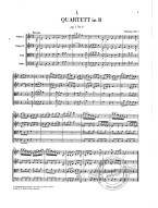 Joseph Haydn: Early String Quartets Volume I - Study score (noty pro smyčcový kvartet)