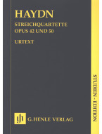 Joseph Haydn: String Quartets Book VI op. 42/50 - Study score (noty pro smyčcový kvartet)
