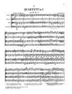 Joseph Haydn:String Quartets Book VIII op. 64 - Study score (noty pro smyčcový kvartet)