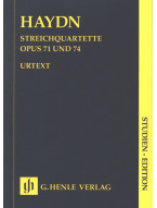 Joseph Haydn: String Quartets Book IX op. 71/74 - Study score (noty pro smyčcový kvartet)