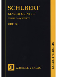 Franz Schubert: 'Trout' Quintet In A Op. Post. 114 D667 - Study score (noty na housle, violu, violoncello, kontrabas, klavír)