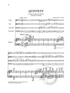 Franz Schubert: 'Trout' Quintet In A Op. Post. 114 D667 - Study score (noty na housle, violu, violoncello, kontrabas, klavír)