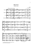 Franz Schubert: String Quartet In G Major Op. post. 161 D 887 - Study score (noty pro smyčcový kvartet)