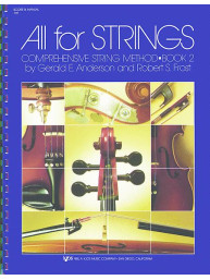 All for Strings Book 2 - Score & Manual (noty pro smyčce, klavír)