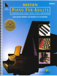 Bastien Piano For Adults 2 (noty na klavír) (+audio)