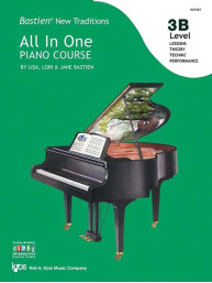 Bastien New Traditions: All in One Piano Course Level 3B (noty na klavír)