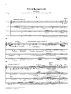 Alban Berg: String Quartet op. 3 (noty pro smyčcový kvartet)