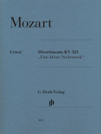 W.A. Mozart: Divertimento 'Eine Kleine Nachtmusik' K.525 (noty pro smyčcový kvartet, kontrabas)