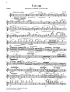 Johannes Brahms: String Sextet No. 2 in G major op. 36 (noty pro smyčcový sextet)