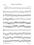 Johann Pachelbel: Canon And Gigue In D - Violin 3 Part (noty na housle)