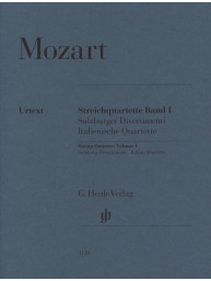 W.A. Mozart: String Quartets 1 (noty pro smyčcový kvartet)