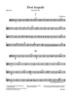 Anton Bruckner: Two Aequali For 3 Trombones (noty na pozoun)