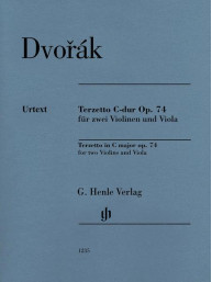 Antonín Dvořák: Terzetto in C major op. 74 (noty pro 2 housle, violu)