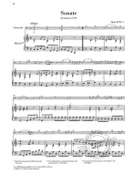 Jean-Baptiste Bréval: Sonata C major op. 40 no. 1 (noty na violoncello, klavír nebo kontrabas)