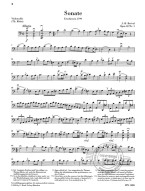 Jean-Baptiste Bréval: Sonata C major op. 40 no. 1 (noty na violoncello, klavír nebo kontrabas)