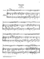 Benedetto Marcello: Sonata No. 1 F Major (noty na violoncello, basso continuo, klavír)