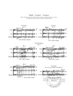 Beethoven: String Trios op. 3, 8 and 9 and String Duo WoO 32 (noty na housle, violu, violoncello)