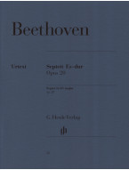 Beethoven: Septet In E Flat Op20 (noty na klarinet, fagot, lesní roh, smyčce)