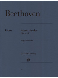 Beethoven: Septet In E Flat Op20 (noty na klarinet, fagot, lesní roh, smyčce)