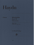 Joseph Haydn: Piano Trios  III (noty na příčnou flétnu nebo housle, violoncello, klavír)