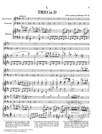 Joseph Haydn: Piano Trios  III (noty na příčnou flétnu nebo housle, violoncello, klavír)