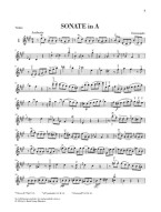 Franz Benda: 6 Sonatas (noty na housle, basso continuo)