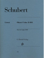 Franz Schubert: Octet In F major D 803 - Ensemble Parts (noty na klarinet, fagot, lesní roh, smyčce)