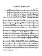 W.A. Mozart: Divertimento 'Eine Kleine Nachtmusik' K.525 - Study Score (noty pro smyčcový kvartet)