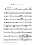 W.A. Mozart: Sinfonia Concertante E Flat KV.364 (noty na housle, violu, klavír)