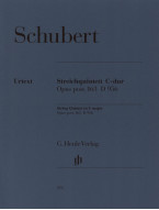 Franz Schubert: String Quintet C major op. post. 163 D 956 (noty pro smyčcový kvartet, violoncello)