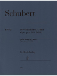 Franz Schubert: String Quintet C major op. post. 163 D 956 (noty pro smyčcový kvartet, violoncello)