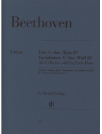 Beethoven: Trio In C Op.87/Variations In C WoO 28 (noty na hoboj, anglický roh)