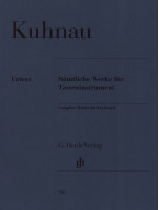 Johann Kuhnau: Complete Works for Keyboard (noty na klavír, cembalo)