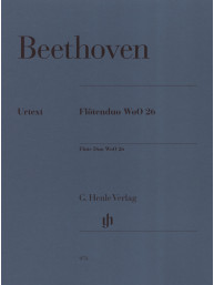 Beethoven: Flute Duo WoO 26 (noty na příčnou flétnu)
