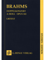 Johannes Brahms: Double Concerto A minor op. 102 - Study Score (noty na housle, violoncello, orchestr)