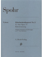 Louis Spohr: Clarinet Concerto No. 2 In E Flat Major Op. 57 (noty na klarinet, klavír)